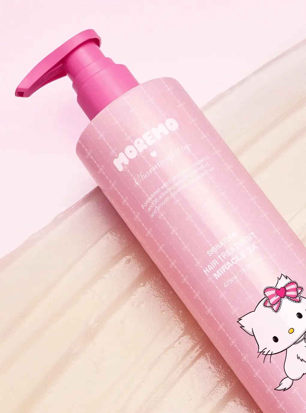 [챠미키티 에디션][손상케어] 모레모 미라클 2X 트리트먼트 475ml 기획 4종 상세페이지 14